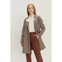 Women's plaid coat Greenpoint
