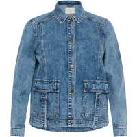 Women's denim jacket KAFFE Curve Elona