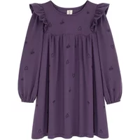 Cotton dress for baby girl Kids on the Moon Berries And Hearts