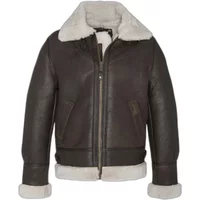 Shearling bomber jacket Schott