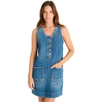 Women's denim dress Le Temps des cerises Maribou