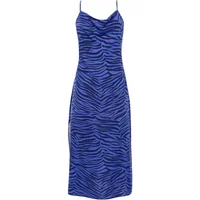 Mid-length summer dress with thin straps for women Lisca Lima