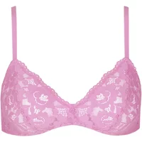 Wireless triangle bralette for women Lisca Retromania