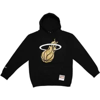 Miami Heat with Gold Team Logo Hoodie