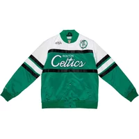 Thick satin jacket Boston Celtics Special Script