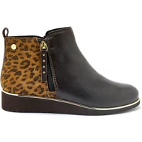 Women’s ankle boots with double zip Pédiconfort