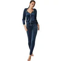 Women's zip-up hoodie pyjama set Selmark Sport P