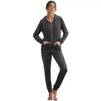 Women's zip-up hoodie pyjama set Selmark Sport P
