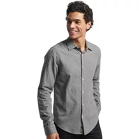 Long-sleeved cotton dress shirt Superdry