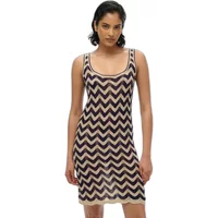 Women's short zigzag knit dress Superdry