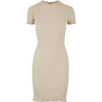 Ribbed t-shirt dress large sizes woman Urban Classics