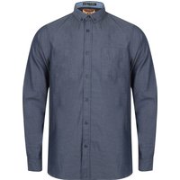 Shirts Sonoma Long Sleeve Cotton Shirt In Dress Blues
