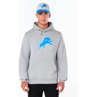 Detroit Lions NFL Grey Pullover Hoodie New Era Cap adult unisex
