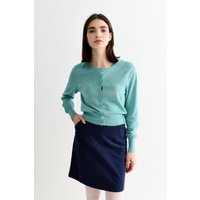 Louche Dylan Baby Cord A Line Mini Skirt Navy