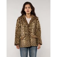 Vintage Leopard Skin Fur Coat