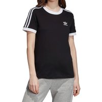 Adidas Originals Womens -Stripes Shirt - Black Dress Size