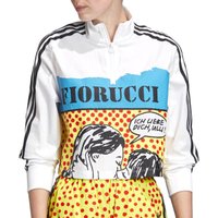 Adidas Originals Womens Graphic Long Sleeve Shirt - White Dress Size