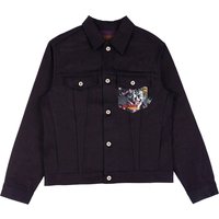 Naked and Famous Denim Joker The Clown Prince Of Crime Selvedge Denim Jacket