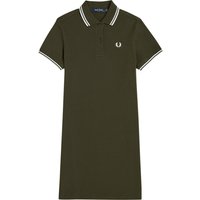 Fred Perry Twin Tipped Shirt Dress - Hunting Green