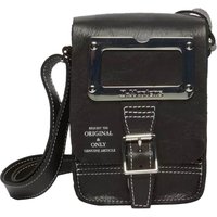 Dr. Martens Overdrive Leather Vertical Crossbody Bag - Black One Size