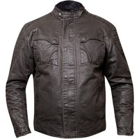 Venti Wax Classic Motorcycle Jacket Olive