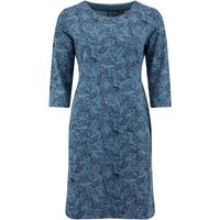 Weird Fish Moondust Printed Jersey Dress Blue Size