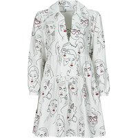 Desigual VEST LOUISVILLE women's Dress in White