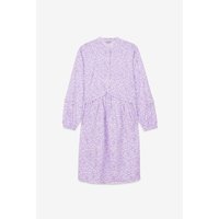 Enorsia Ditsy Print Mini Tiered Dress women's Dress in Purple