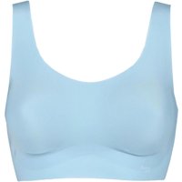 Pack Soft Turquoise Zero Feel Seamfree Bralette Top with Removable Pads Ladies Large