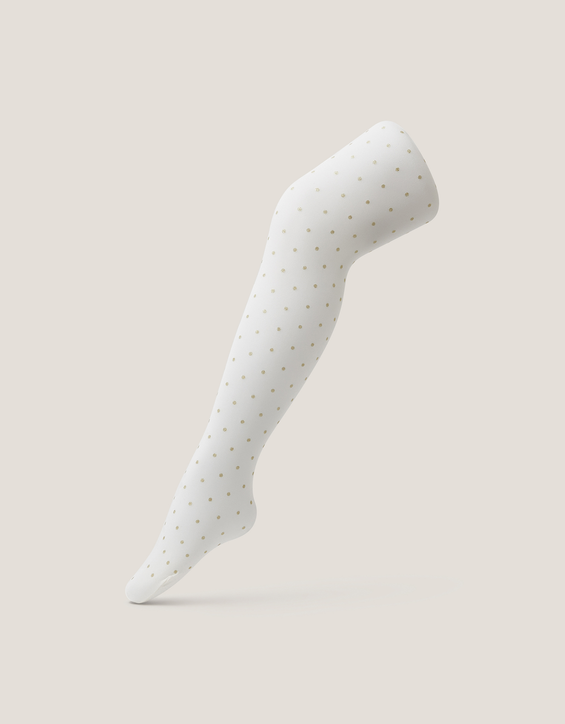Glitter Spot Tights Gold