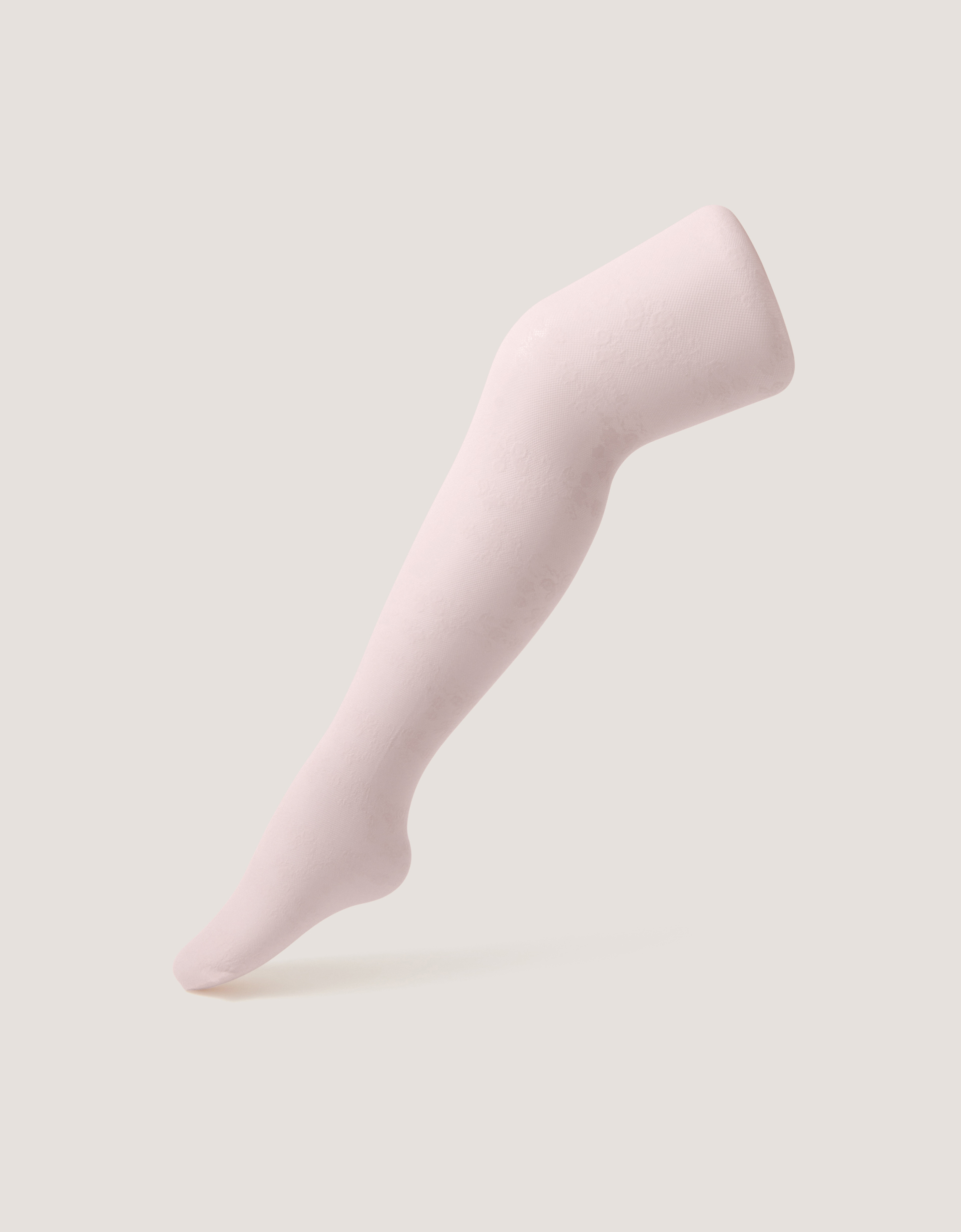 Denier Lace Tights Pink