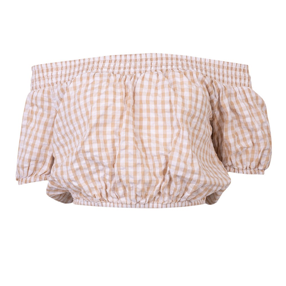 Filippa Cotton Poplin Off Shoulder Top