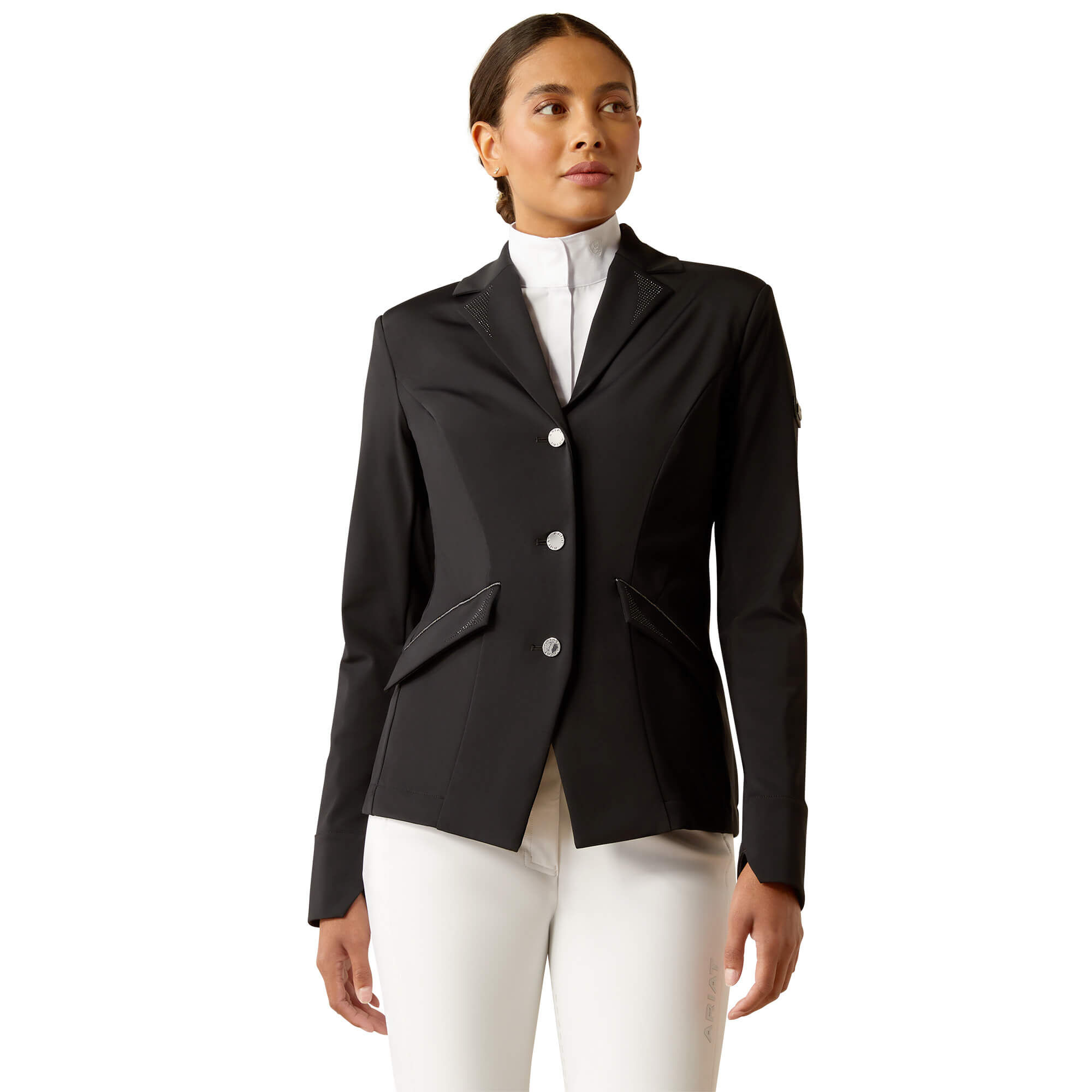 Women's Meridian X Show Jacket Long Sleeve in Black, Size , by Ariat