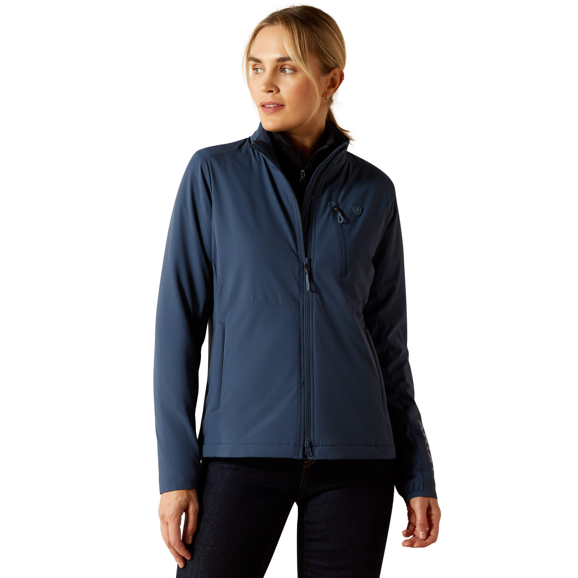 Women's Rion StretchShell Insulated Jacket Long Sleeve in Big Dipper, Size Small, by Ariat