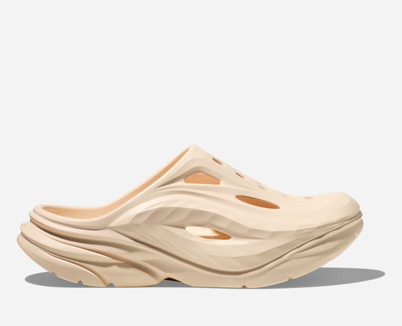 HOKA Ora Mule Recovery Shoes in VanillaVanilla, Size M. W.