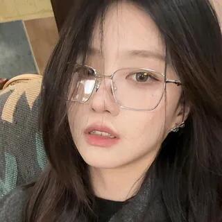 Square Frame Sunglasses Gold Frame & Double Pink