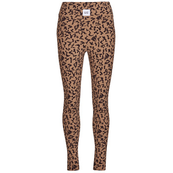 Emporio Armani EA TRAIN SPORTY EVER W LEGGINGS - TRAIN SPORTY EVER W LEGGINGS women's Tights in Brown