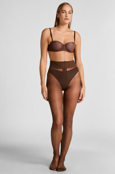 Hunkemöller Tights Denier Second Skin Brown