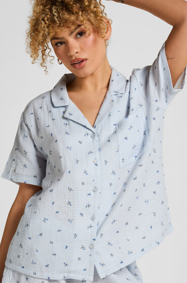 Hunkemöller Muslin Jacket Blue