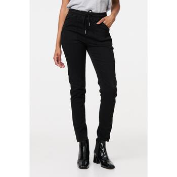 Izabel London Denim Skinny Ankle Grazer Leggings women's Tights in Marine