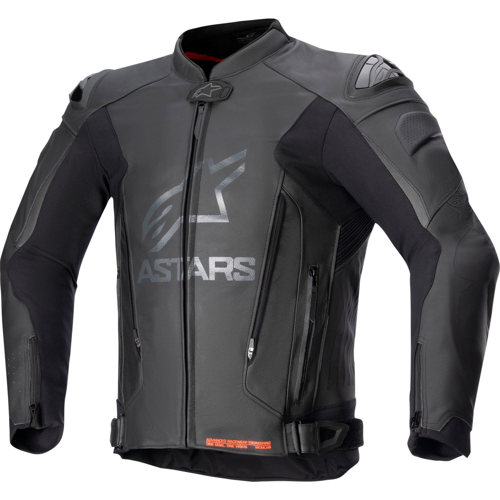 Alpinestars GP Plus V Leather Motorcycle Jacket - Black Black - " |