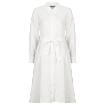 Lauren Ralph Lauren WOVEN-SHIRT DRESS-DRESSES women's Long Dress in White