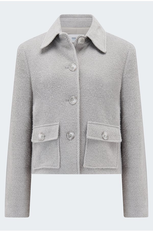 Trilogy - Jean Jacket in Grey