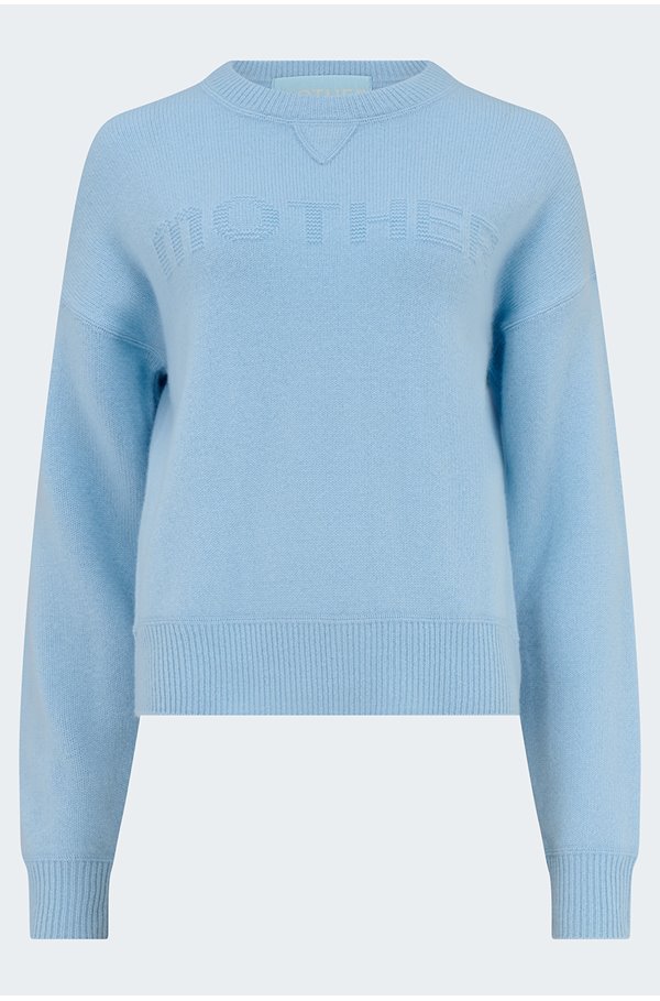 MOTHER - The Logo Jumper in Light Blue