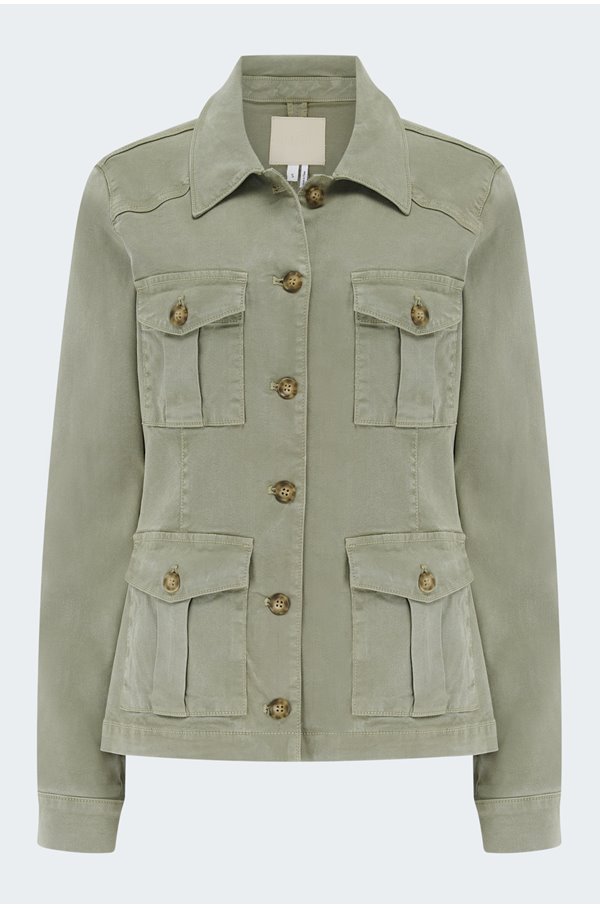 Paige - Stacey Jacket in Vintage Oak Moss