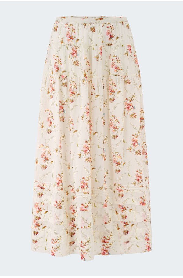 DÔEN - Marie Skirt in Blanc Prairie Rose