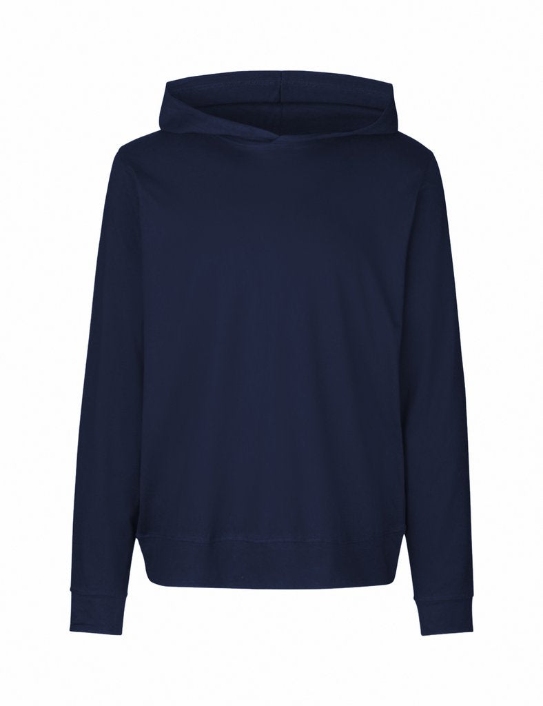 Fairtrade Organic shirt Hoodie: Unisex - Navy