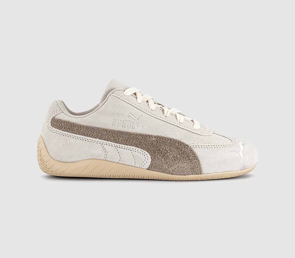 Puma Womens Speedcat OG Trainers Elevated Warm White Ice Coffee