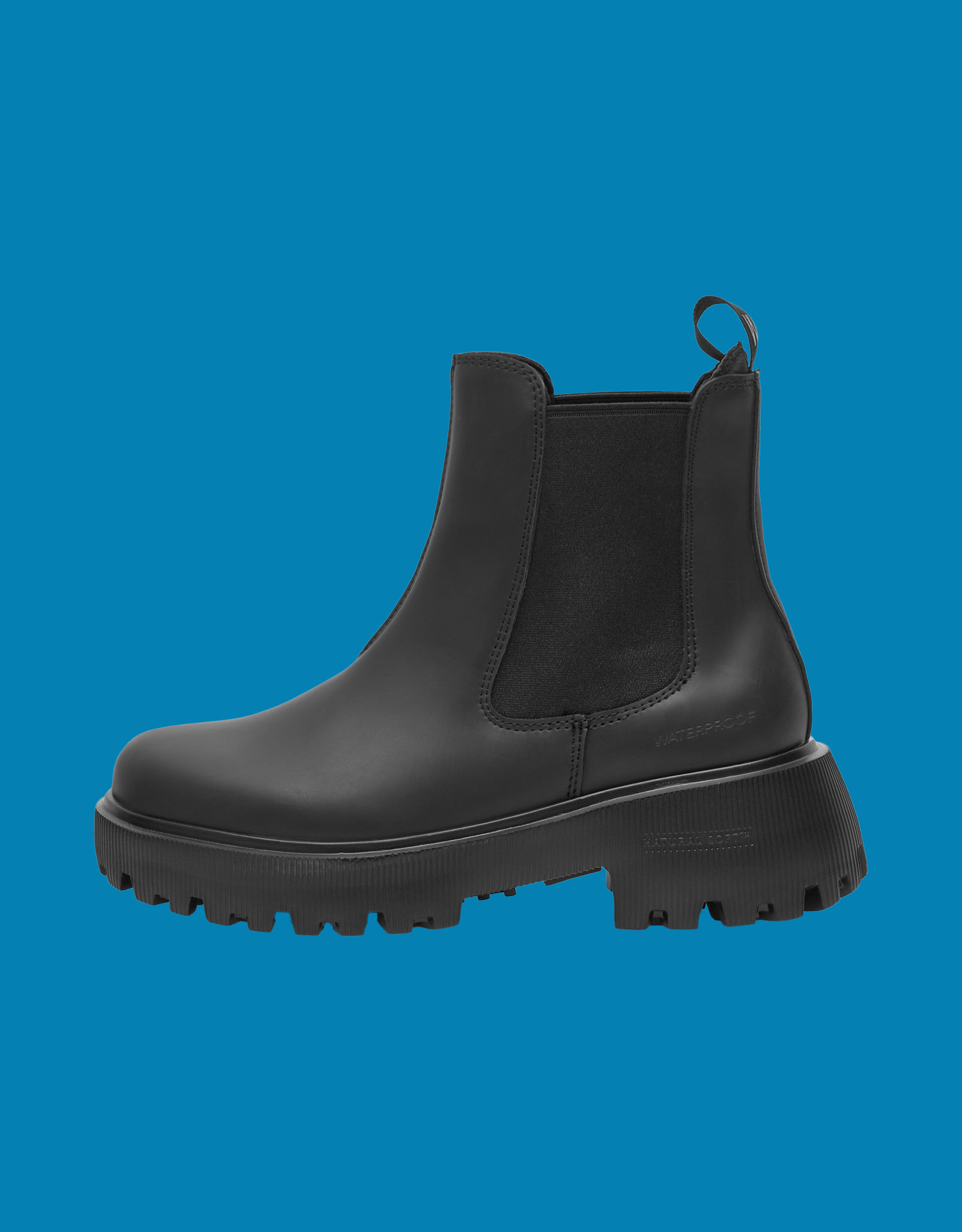 Woden Aya Waterproof Ankle Boots Black