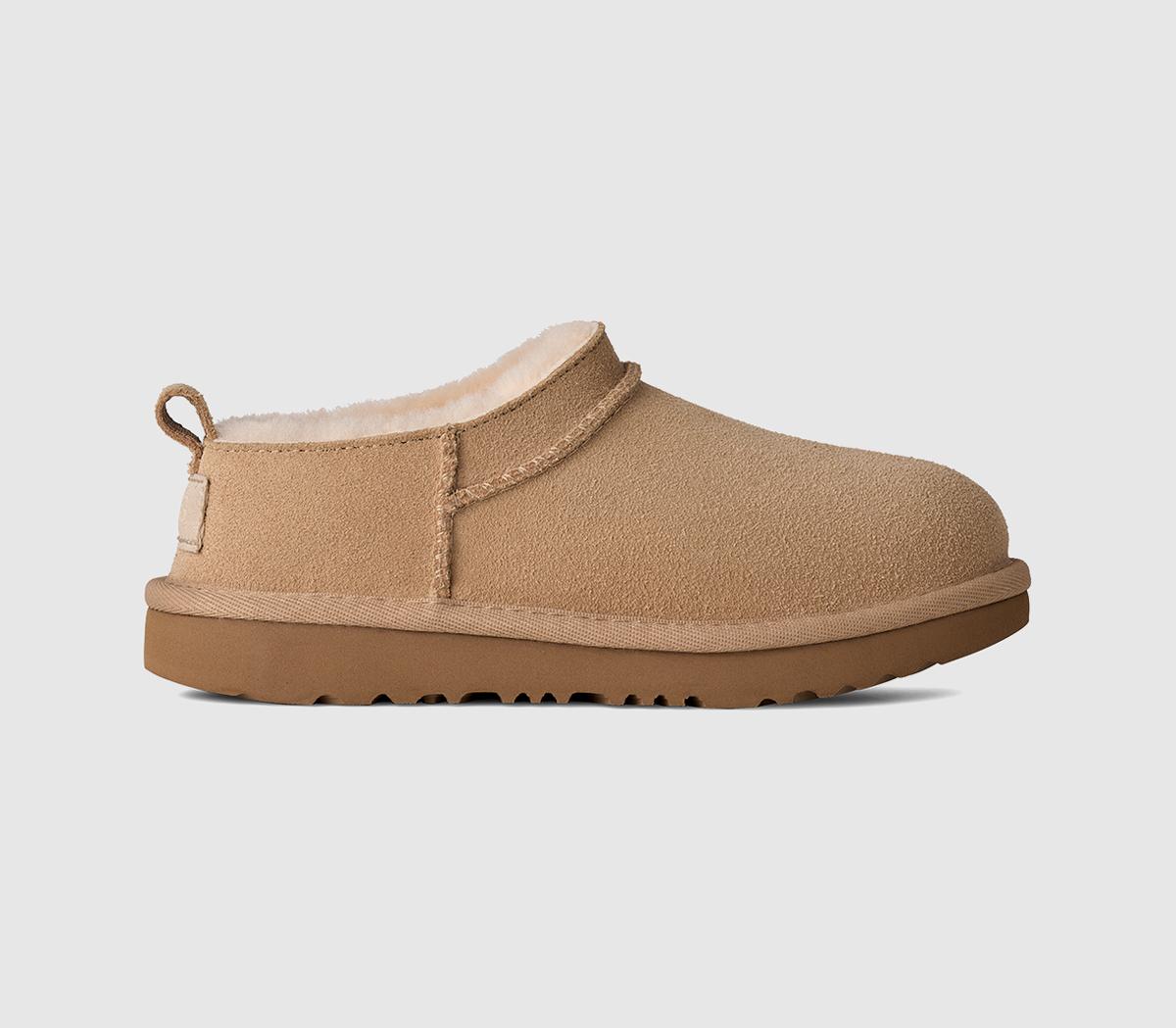 UGG Classic Micro Kids Shoes Sand Natural, youth